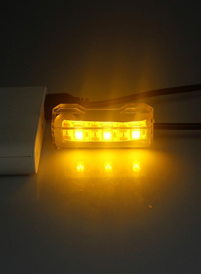 Flylin 4PCs 5V USB Aquarium Light, Smal Decoration LED Lighting Lamp, Aquarium Water Plant Light for Desktop Fish Tank Indoor Water Garden (Colorful) - Image 5